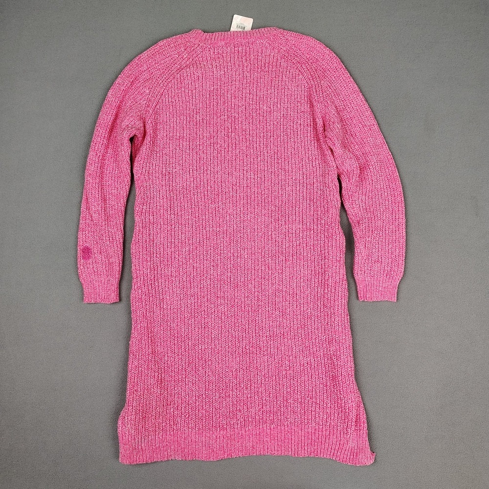 Tommy Bahama Sweater Dress Women 14 Large Pink‎ Long Sleeve Casual Cruise New - Picture 10 of 10